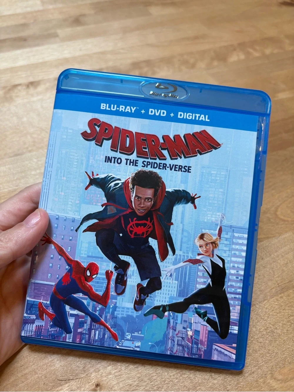 Sony Spider-Man: Into the Spider-Verse Blu-ray Marvel Cartoon Animated